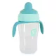 CUP csőrös itatópohár kiömlés mentes 270ml KÉK