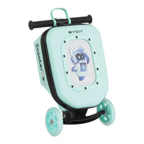SCOOTERBOX 2in1 roller táskává alakítható MENTA
