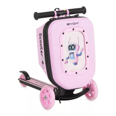 SCOOTERBOX 2in1 roller táskává alakítható PINK