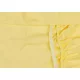 Lepedő kiságyba  gumis szegéllyel 60x120-70x140cm P SÁRGA  