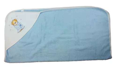Baba kapucnis törölköző 70x90 VKÉK