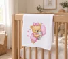 Textil tetra pelenka 70x70 cm RÓZSA MACI