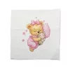 Textil tetra kifogó 140x140 cm RÓZSA MACI