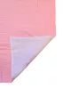 KOKO muszlin Baba ágynemű szett,  takaró 75x100  és párna pink/fehér
