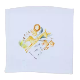 Tetra kifogó - fürdőlepedő 140x140cmcm fehér szafaris 