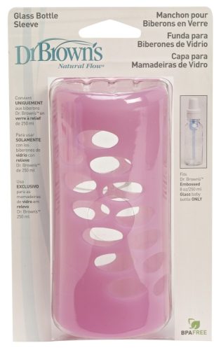 Dr. Browns Standard szilikonos védõháló 250ml üveg cumisüvegre pink|0072239008911