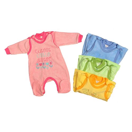 Yo Frottier Együttes 2 Részes Terry 68 sárga|5998476716639
