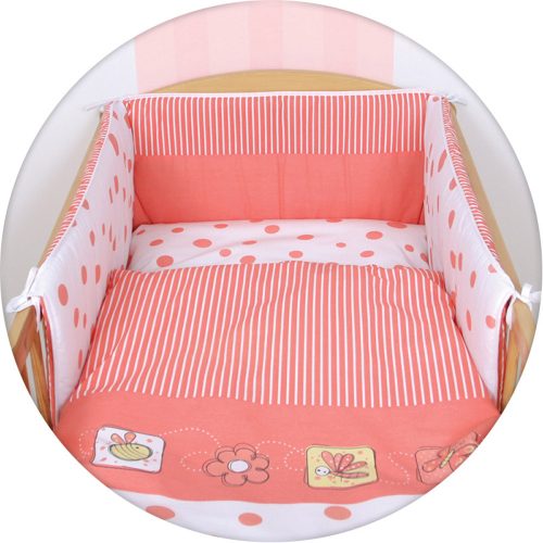 Ceba ágynemû huzat rácsvédõvel 100x135 60x40cm peas lux|5907672312132