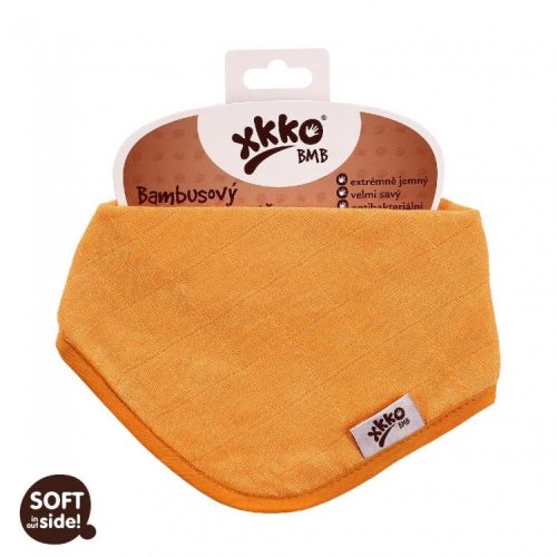Xkko nyálkendõ patentos bambusz narancssárga BMBBND003|8594161575023