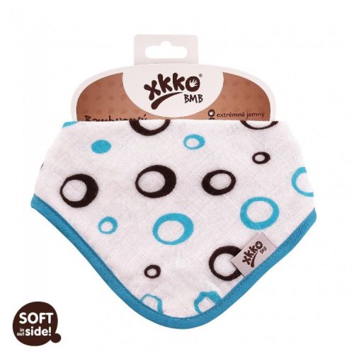 Xkko nyálkendõ patentos bambusz kék buborékok BMBBND008|8594161575078