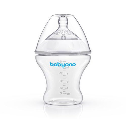 BabyOno cumisüveg Natural Nursing mûanyag anti-colic 180 ml 1450|5901435406007