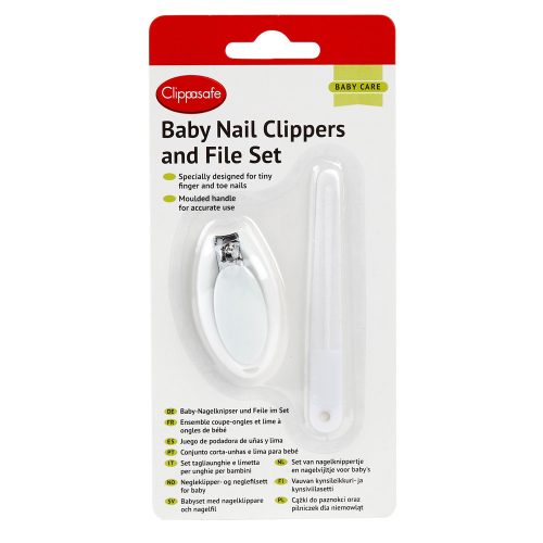 Clippasafe Baba körömcsipesz és körömreszelõ 33/3|5015876023140
