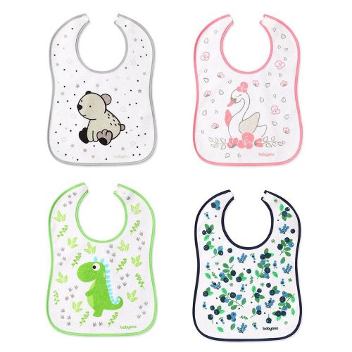 BabyOno elõke - frottír, vízálló réteggel, többféle nagy 833|5901435407639