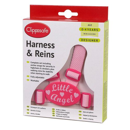 Clippasafe Ülésrögzítõ és kantár pink 10/D|5015876021566