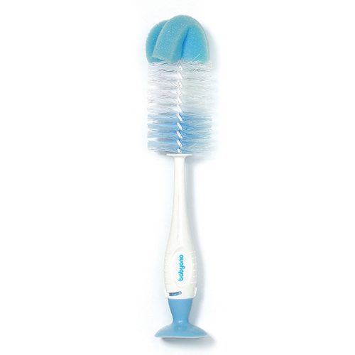 BabyOno üveg- és cumimosó kefe tapadókoronggal kék 728/01|5901435408964
