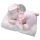 Gamberritos takaró - wellsoft 80x110cm plüss játékkal maci rózsaszín 10162|8432443603258