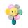 BabyOno csörgõ Rainbow flower plüss virág 609|5901435409336