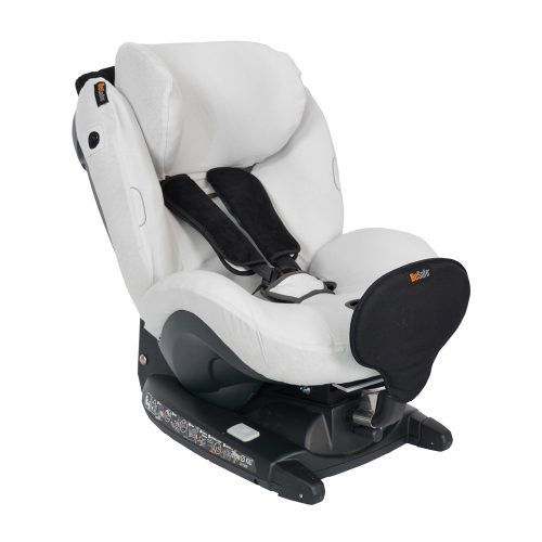 BeSafe nyári huzat iZi Comfort/Combi/Plus/Kid ülésre bambusz-pamut Glacier szürke|7043485252956