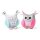 BabyOno csörgõ Sofia bagoly plüss 30cm két színben 441|5901435409473