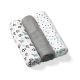 BabyOno textilpelenka színes 3db bambusz szürke 397/02|5901435409749