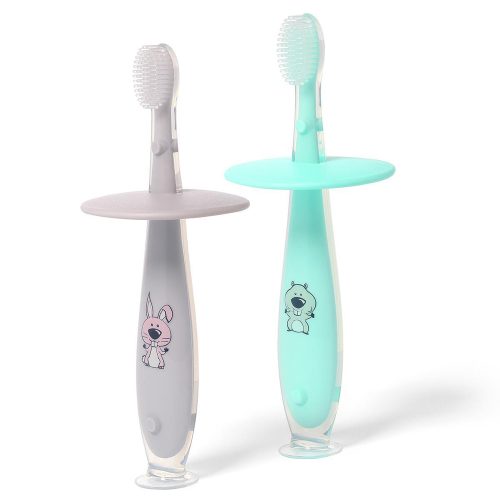 BabyOno fogkefe szilikon 12 hó 552/01|5901435409824