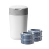 Tommee Tippee pelenkacsomagoló utántöltõ 4db,  pelenkatároló szemetessel Twist & Click|5010415510204
