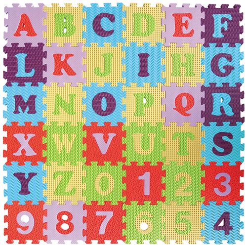 Baby Great puzzle szõnyeg 36db 15x15cm betûk-számok GB-M636|2000060012188