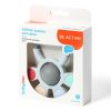 BabyOno rágóka Ortho szilikon csörgõvel 488|5901435410936