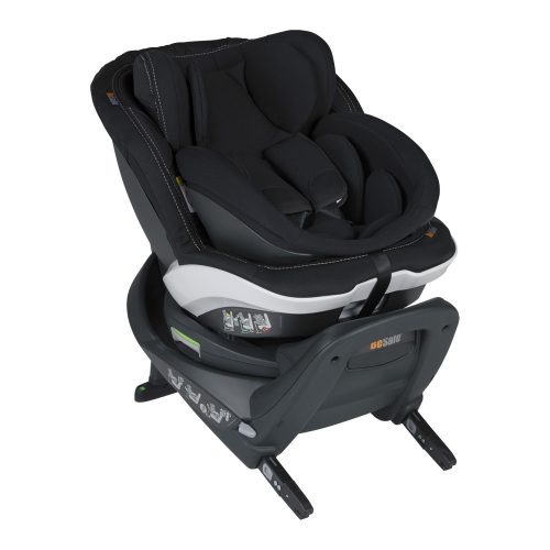 BeSafe gyerekülés iZi Twist B I-Size ISOfix 40-105 cm Premium Car Interior Black|7072754003296