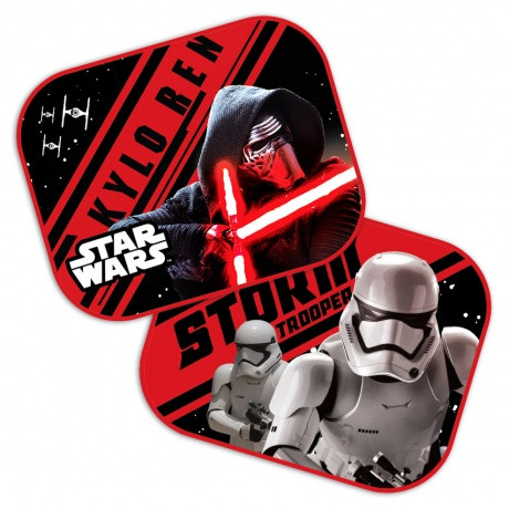 Seven Polska árnyékoló 2 db-os 44x35cm Star Wars fekete-piros|5902308593169