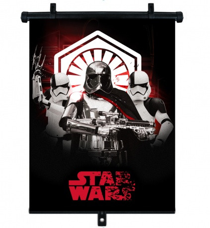 Seven Polska árnyékoló rolós 36x45 cm Star Wars piros-fekete|5902308593213