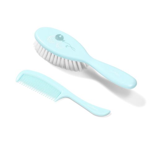 BabyOno fésû-kefe szuperpuha sörtékkel világoskék 569/04|5901435411742