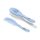 BabyOno fésû-kefe puha sörtékkel kék 570/04|5901435411766