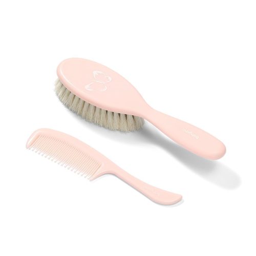 BabyOno fésû-kefe természetes szuperpuha sörtékkel rózsaszín 568/04|5901435411728