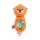 Fisher-Price Sensimals csörgõpajtik Csörgõ vidrapocak GHL23/FXC21|0887961687408