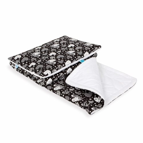 Ceba paplan párna pamut-elasztán 75x100 30x40cm Szívecskék|5907672331133