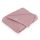 Ceba takaró pamut 90x90cm Waffle gofri silver pink|5907672328393