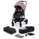 Kinderkraft babakocsi többfunkciós Evolution Cocoon 2in1 puha mózessel Mauvelous pink|5902533914678