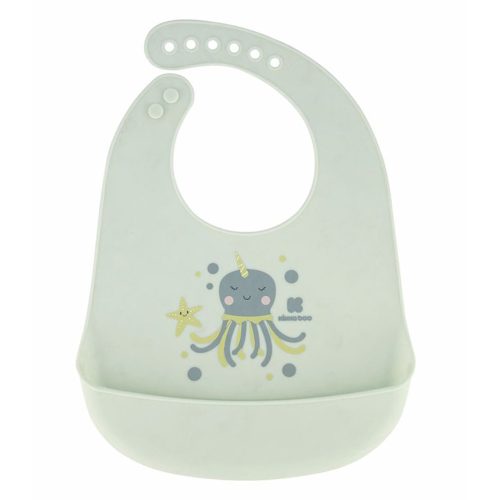 Kikkaboo elõke szilikon nagy Octopus zöld|3801303030124