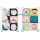 Taf Toys játéklap My Feelings Crinkle Toy Érzéseim 12545|0605566125459