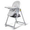 Kinderkraft etetõszék Lastree szürke|5902533917174