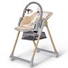 Kinderkraft etetõszék Lastree natúr fa|5902533917303