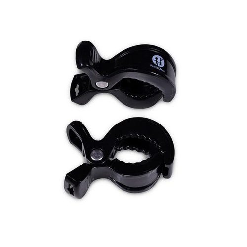Petite and Mars csipesz babakocsira 2db fekete|8595640902446