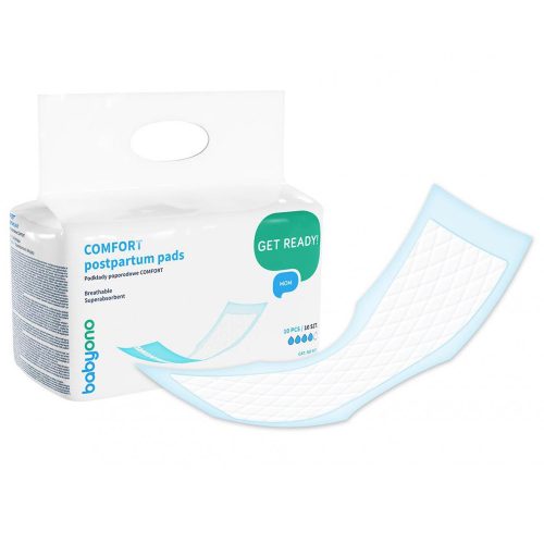 BabyOno egészségügyi betét Comfort szülés utáni 10db 597|5901435412282
