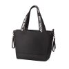 BabyOno pelenkázó táska Best Time Ever 45x30x16cm fekete 1515|5901435412756