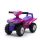 Baby Mix bébitaxi Quad Ride and Go rózsaszín|5902216913097