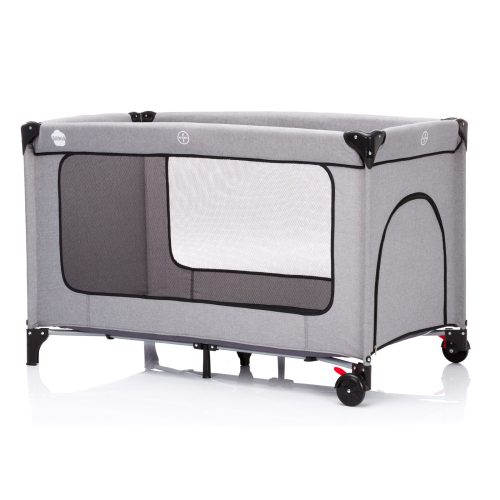 Fillikid utazóágy - Standard - kerekes melange szürke 4044-97|9120080983701