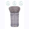 Fillikid bundazsák babakocsiba K2 6570-17 világosszürke|9120094658060