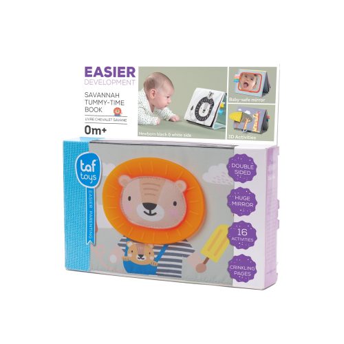 Taf Toys bébikönyv puha Tummy-Time Szavanna 12705|0605566127057