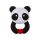 Akuku rágóka szilikon Panda|5907644000555